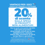 Vantaggi soci COOP